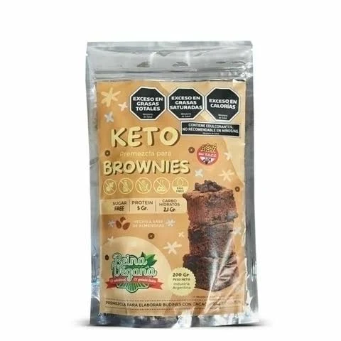 PREMEZCLA PARA BROWNIE X 200GR KETO