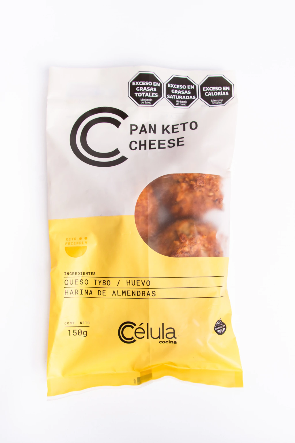 Pan Keto Cheese x 150 gr. Célula Cocina